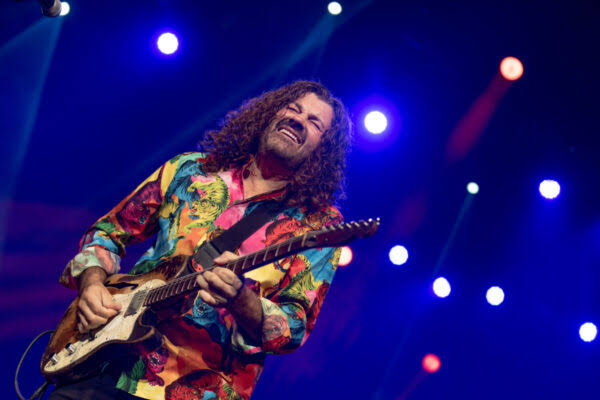 Tab Benoit performing on tour